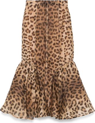 Zimmermann Gonna lunga Crush - Marrone