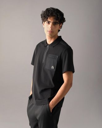 Moose Knuckles Mens Dalon Polo