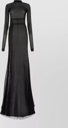 Ann Demeulemeester cotton blend maxi dress