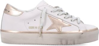 Golden Goose White Leather Sneakers