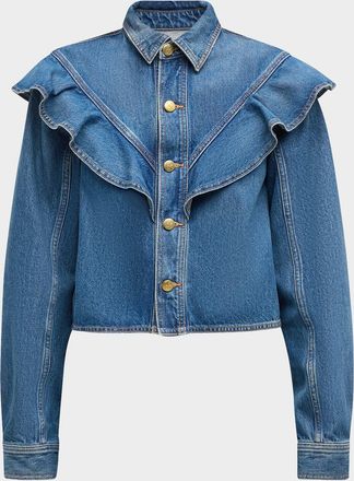 Ulla Johnson The Mathilde Denim Shirt