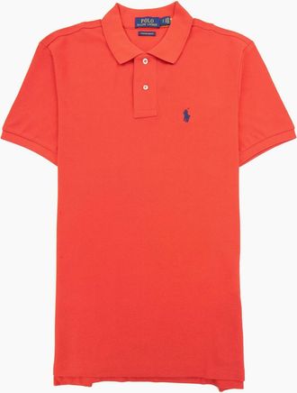 Polo Ralph Lauren Mens Polo Ralph Lauren Custom Slim Fit Polo Red 2000 - Size: 44