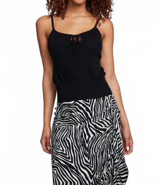 Chaser Spell Tank Top In Shadow Star Black