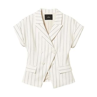 Twin-Set Blazer - female - ACTITUDE - Blazers - White - S - Jackets