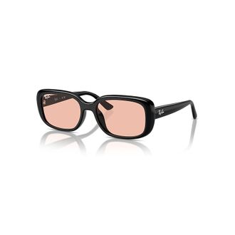 Ray-Ban Rb4421d Bio-based Sonnenbrillen Schwarz Fassung Rosa Glas 56-18
