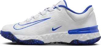 Nike Womens Alpha Huarache Elite 4 Turf Softball Shoes in White | FD2746-103