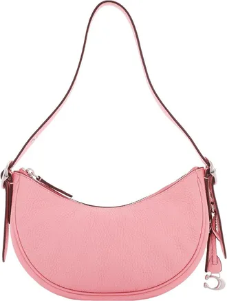 Coach Ladies Flower Pink Leather Luna Shoulder Bag