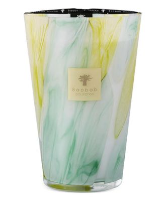 Baobab Santo Sospir candle (35cm) - Green