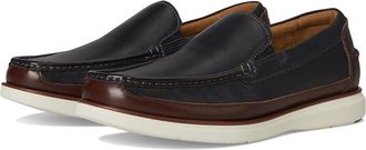 Florsheim Tropics Moc Toe Venetian Slip-On Mens Shoes Black : 10.5 W (3E), Leather