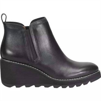 S&ouml;fft Womens Emma Wedge Boots In Black