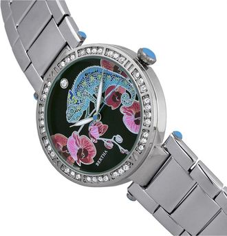 Bertha Sunglasses Womens Camilla Mother-Of-Pearl Bracelet Watch - Silver Stainless Steel - One Size