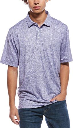 Cutter & Buck Pike Constellation Print Stretch Polo Shirt
