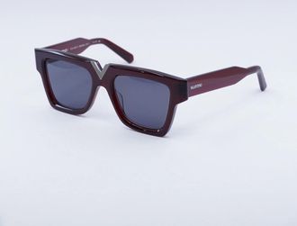 Valentino Grey Rectangular Unisex Sunglasses VLS-162 C 51