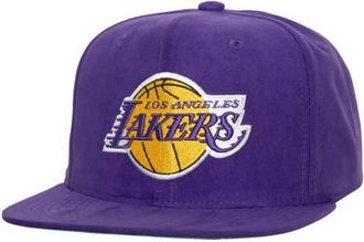Mitchell & Ness Mens Mitchell & Ness Purple Los Angeles Lakers Sweet Suede Snapback Hat at Nordstrom