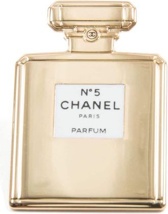 Chanel 2000s N&ordm;5 brooch - women - Metal (Other) - One Size - Gold