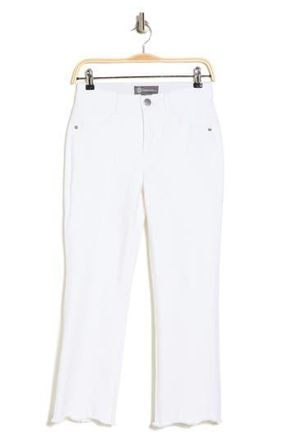 Democracy Scallop Hem Barely Boot Jeans in Opw Optic at Nordstrom Rack, Size 10P