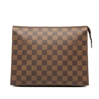 Louis Vuitton Pre-owned Clutches, female, Brown, Size: ONE SIZE Pre-owned Toiletry Pouch 26