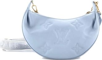 Louis Vuitton Over The Moon Bag Bubblegram Leather shoulder bag - Blu
