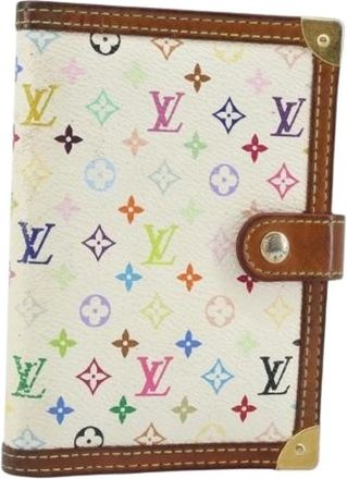 Louis Vuitton Pre-owned Accessories, female, White, Size: ONE SIZE Pre-owned Canvas Home-Office