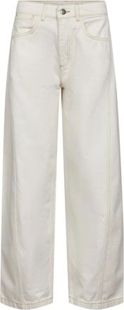 Co'Couture Bernettacc Pantalons 41087 - Dames - Loose Fit Jeans - Beige - XL - Jeans