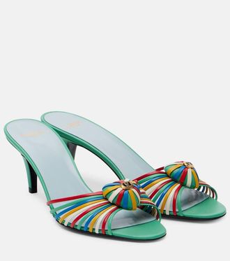 Valentino Garavani Mules Sandal Royal VLogo 65 in pelle