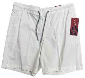 Perry Ellis Mens Classic Shorts In Bright White