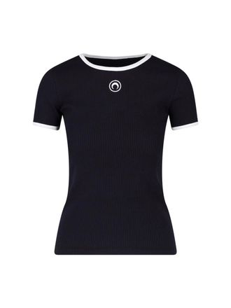 Marine Serre T-Shirt Logo Moon