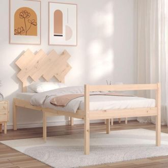 vidaXL Furniture Limited - Cama Para Personas Mayores Con Cabecero