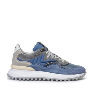 Floris Van Bommel Sneakers, male, Blue, 6 1/2 UK, Floris Sport Sneaker