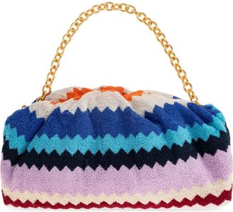 Missoni Schoudertas met patroon - Dames - Schoudertassen - Veelkleurig - ONE Size - Katoen - Tassen
