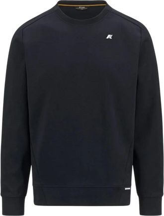 K-Way Heren, Sweatshirts & Hoodies, Blauw, Maat: L Katoen