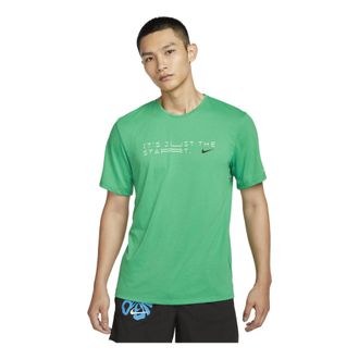 Nike Rise 365 Dri-FIT Short-Sleeve Running Top Asia Sizing Kipchoge-Stadium Green HF0905-324