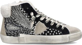Philippe Model Sneakers Prsx Tennis - Dames - Sneakers - Veelkleurig - 37 EU - Denim - Schoenen