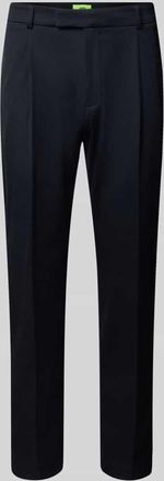 Cinque Cinque Stoffhose mit Bundfalten Modell Slato in Dunkelblau, Größe 44