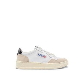 Autry Medalist Low Suede - Heren - Schoenen - Wit - Maat: 41 EU Su&egrave;de