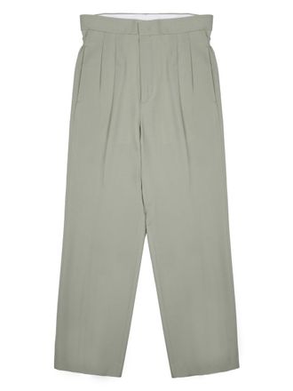 Be Able Pleated High-Waisted Trousers with Adjustable Side Tabs
