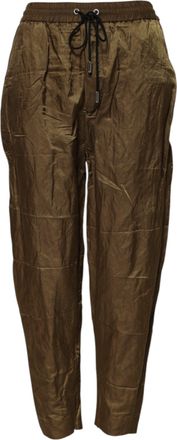 Dsquared2 Brown Mid Waisted Women SweatWomens Womens Pants
