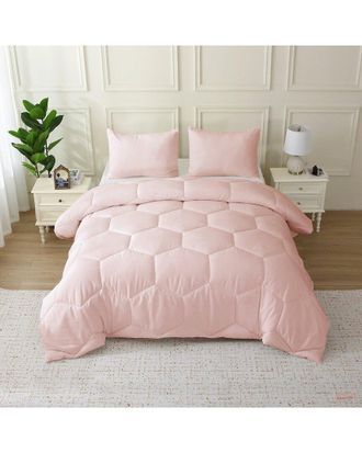 St. James Home Better Style Oversized Honeycomb Comforter Set