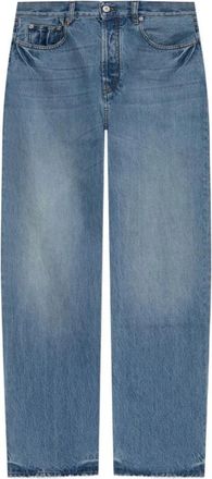 Jacquemus The Straight De-N&icirc;mes Jeans - Heren - Regular Fit Jeans - Blauw - W30 - Denim - Jeans
