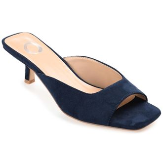 Journee Collection Womens Larna Wide Width Dress Sandals