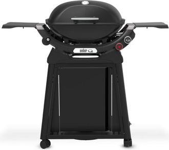 Weber Q2800N+ Barbecue a Gas con Carrello Premium Nero