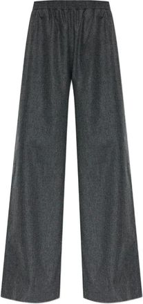 Fabiana Filippi Pantalones Cargo Anchos - Trousers - Mujer - Gris - M