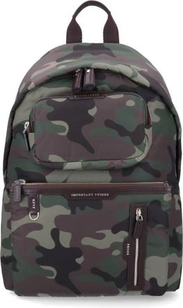 Anya Hindmarch Camouflage Multi Pocket Backpack