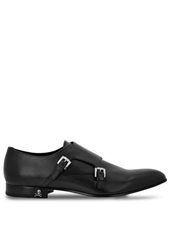 Philipp Plein Derby con punta smussata - Nero