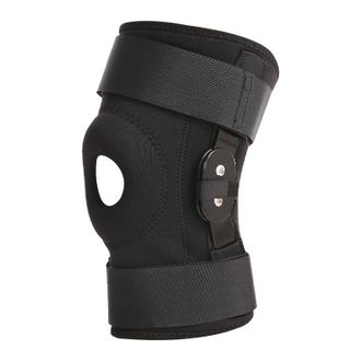 OEM Tutore Sportivo Per Ginocchio Con Stabilizzatori Laterali E Cuscinetti In Gomma, Supporto Regolabile Per Ginocchio E Supporto Per Legamenti Del Ginocc