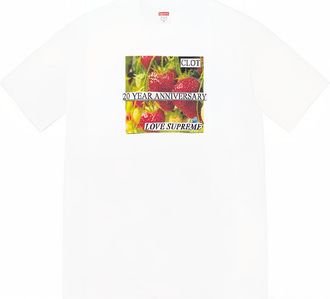 SUPREME x Clot Anniversary T-shirt White SUP-SS23-73