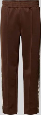 Only & Sons Regular Fit Sweatpants mit elastischem Bund Modell RIBER in Dunkelbraun, Gr&ouml;&szlig;e XXL