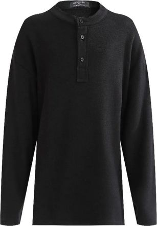 Moustache button-up T-shirt - kids - Polyester - 12 yrs - Black