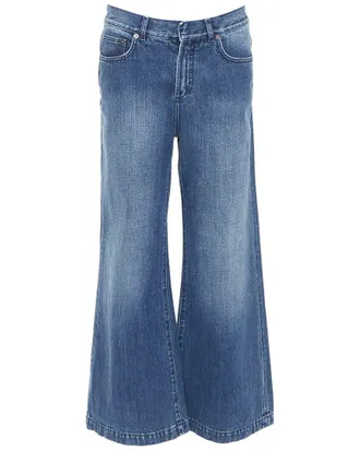 Dior Wide Leg Denim Jean, Size Fr 36 (Authentic Pre-Loved)