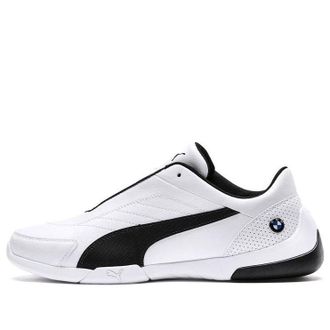 Puma Bmw M Motorsport Kart Cat III Low Top Running Shoes White/Black 306218-02
